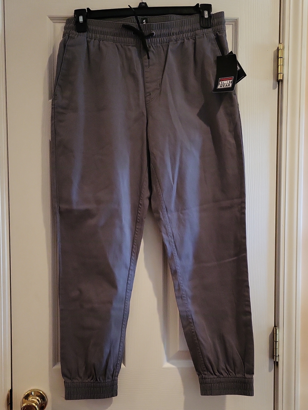 NWT Vision Street Wear Grey Stoked Joggers Size M